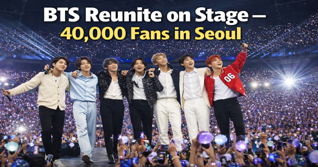 BTS Reunite on Stage
