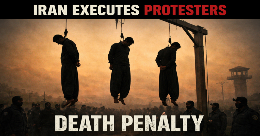 Iran executes protesters death penalty