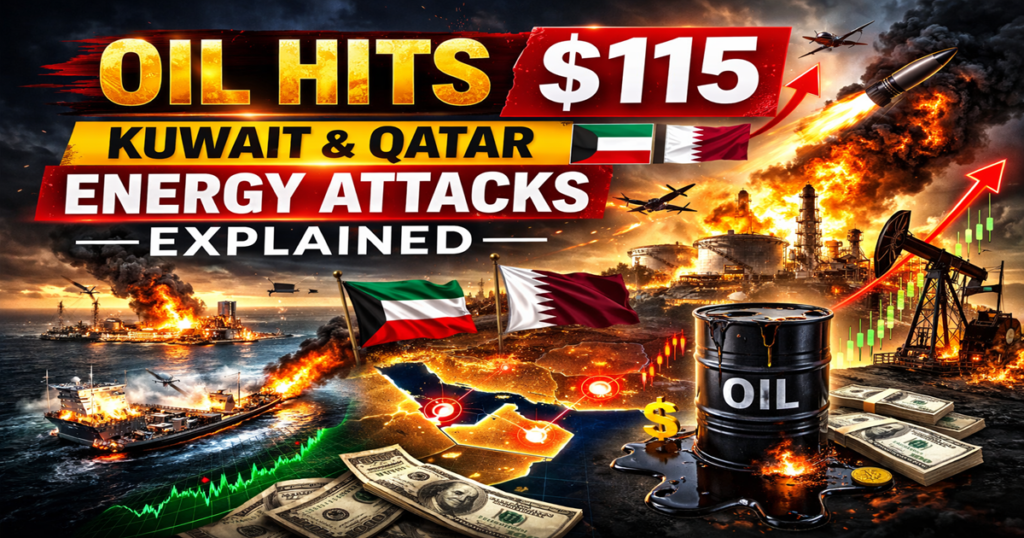 Oil Hits $115 — Kuwait Qatar Energy Attacks Explained