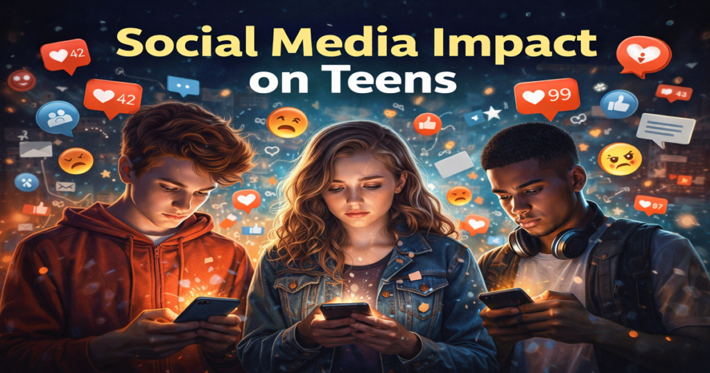 Social media impact on teens