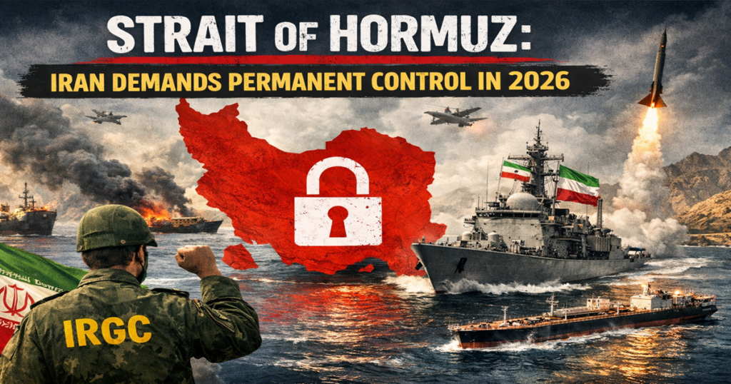 Strait of Hormuz Iran Demands Permanent Control in 2026
