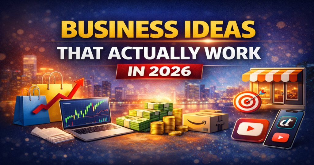 Business Ideas That Actually Work in 2026