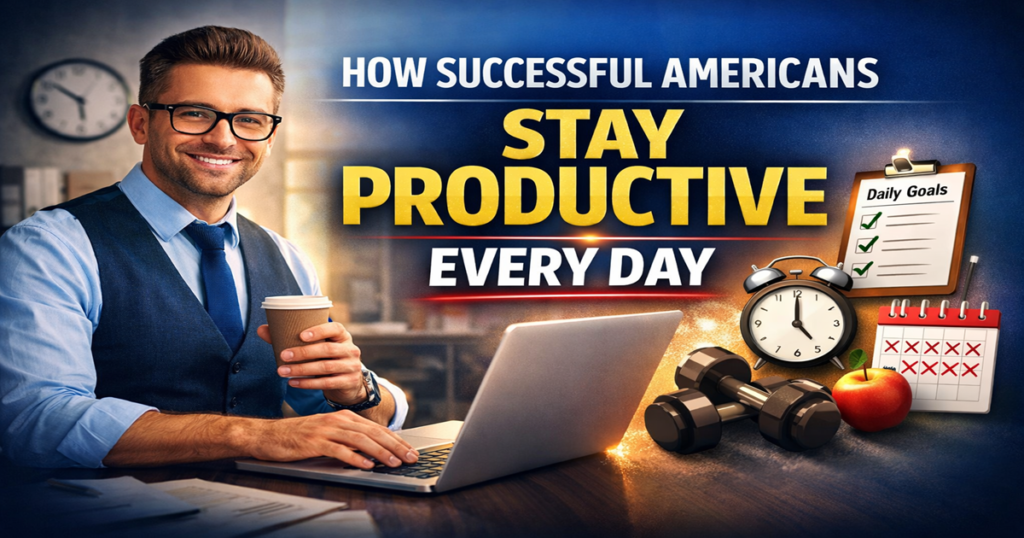How Successful Americans Stay Productive Every Day