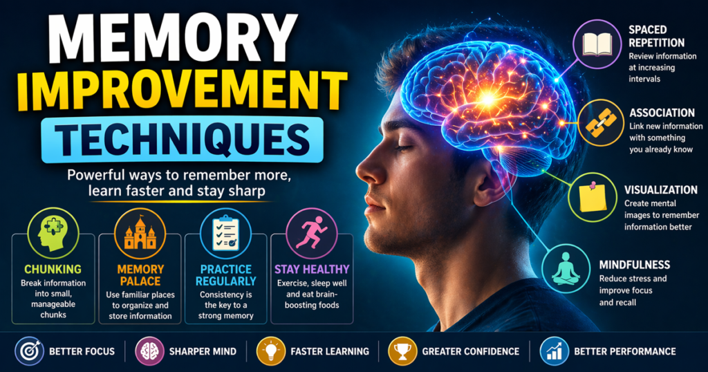 Memory improvement techniques